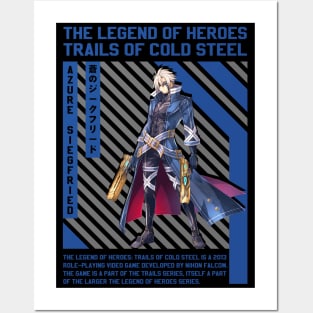 Azure Siegfried | Trails Of Cold Steel Posters and Art